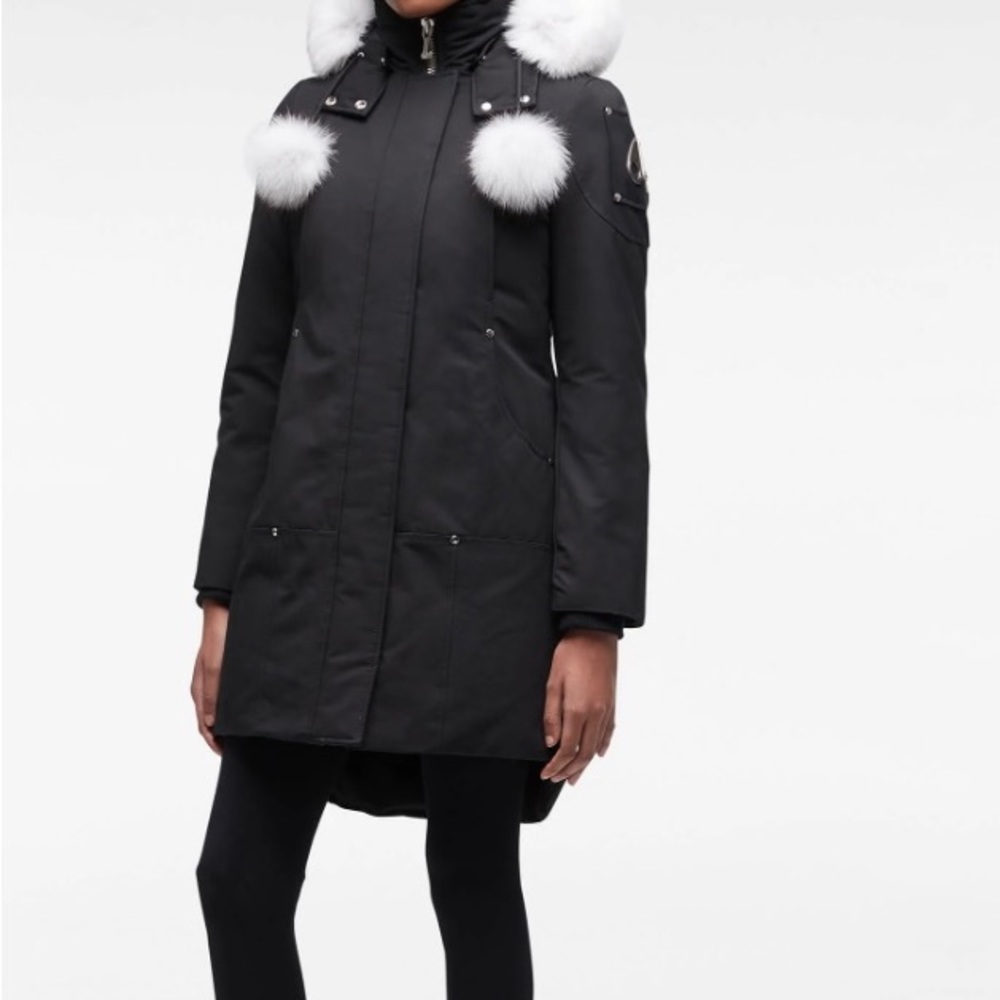 Moose Knuckles Burgundy Parka